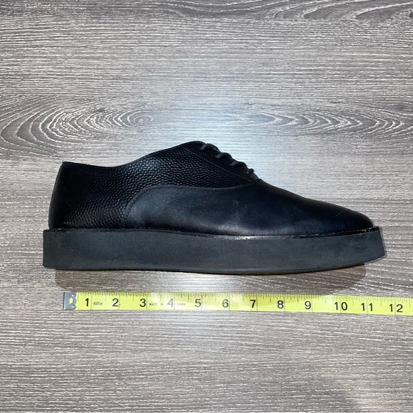 EN NOIR x STAMPD LOS ANGELES COLLAB Limited Black Leather Low Cut Shoes Size 8 - Picture 14 of 15